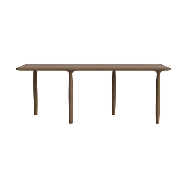Mesa de comedor Oku 200 cm - Roble ahumado claro - NORR11