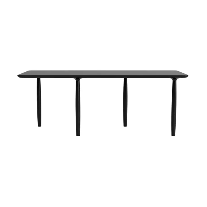Mesa de comedor Oku 200 cm - Roble negro - NORR11