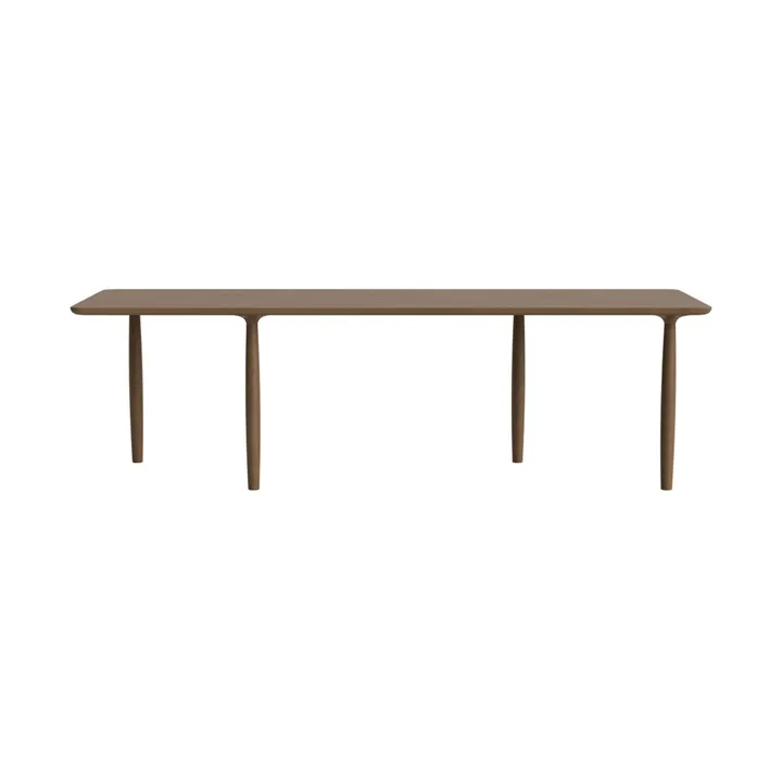 Mesa de comedor Oku 250 cm - Roble ahumado claro - NORR11