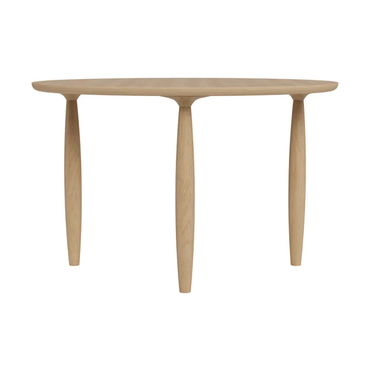 Mesa de comedor Oku - Roble natural, Ø120 cm - NORR11