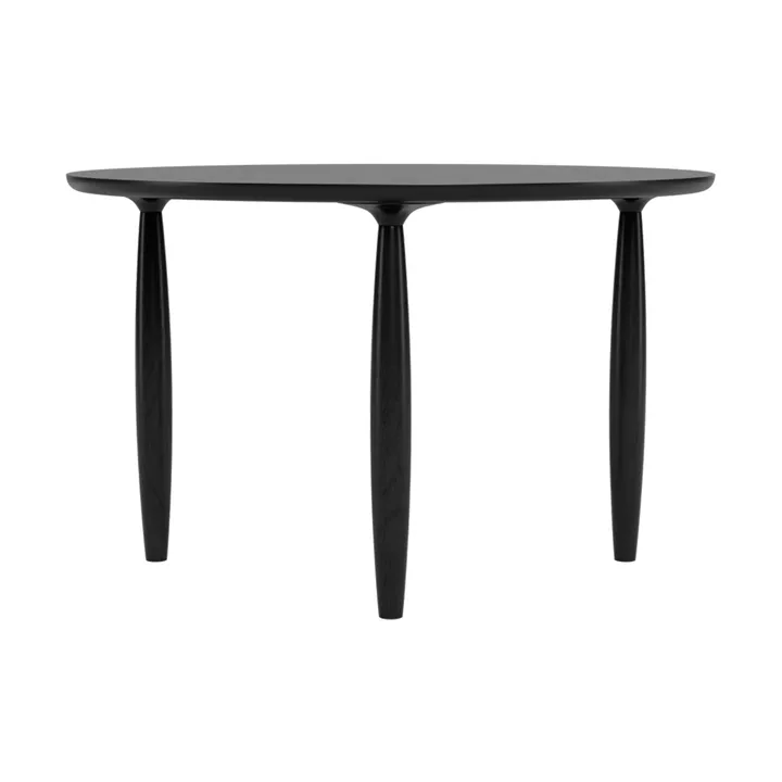 Mesa de comedor Oku - Roble negro, Ø120 cm - NORR11