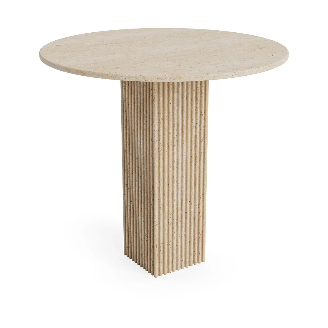Mesa de comedor Soho, Beige, Ø80 cm NORR11
