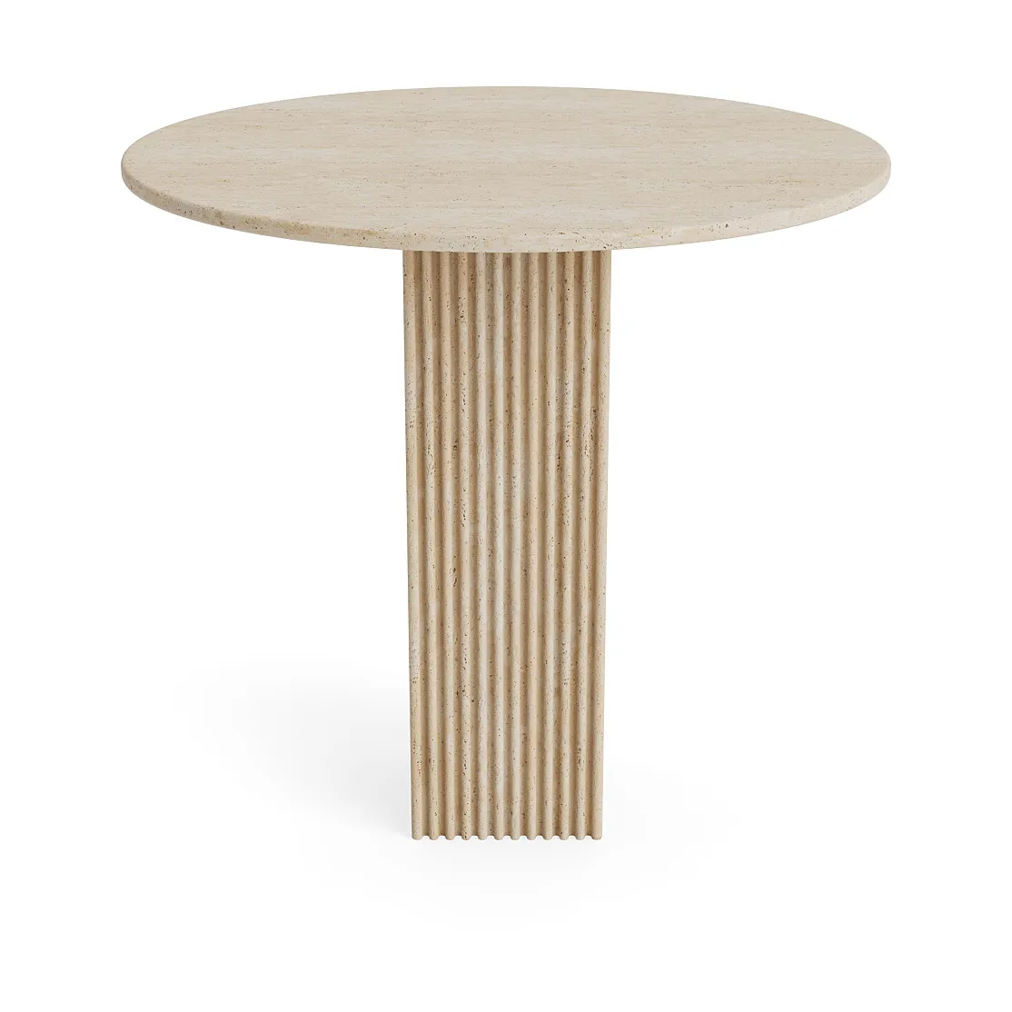 Mesa de comedor Soho, Beige, Ø80 cm NORR11
