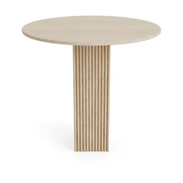 Mesa de comedor Soho - Beige, Ø80 cm - NORR11