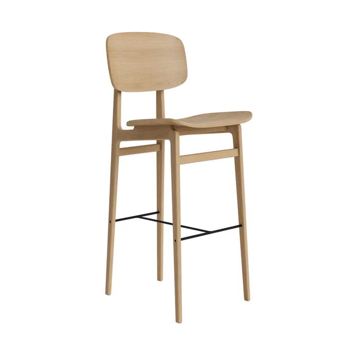 Silla de bar NY11 - Roble natural, 75 cm - NORR11