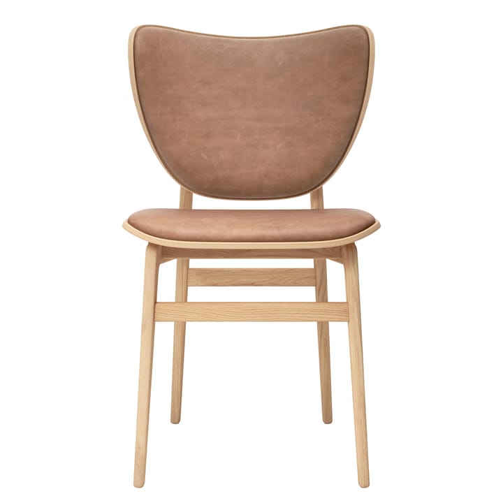 Silla Elephant asiento de cuero roble, Dunes camel NORR11