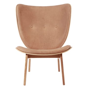Sillón Elephant lounge leather roble - Dunes camel - NORR11