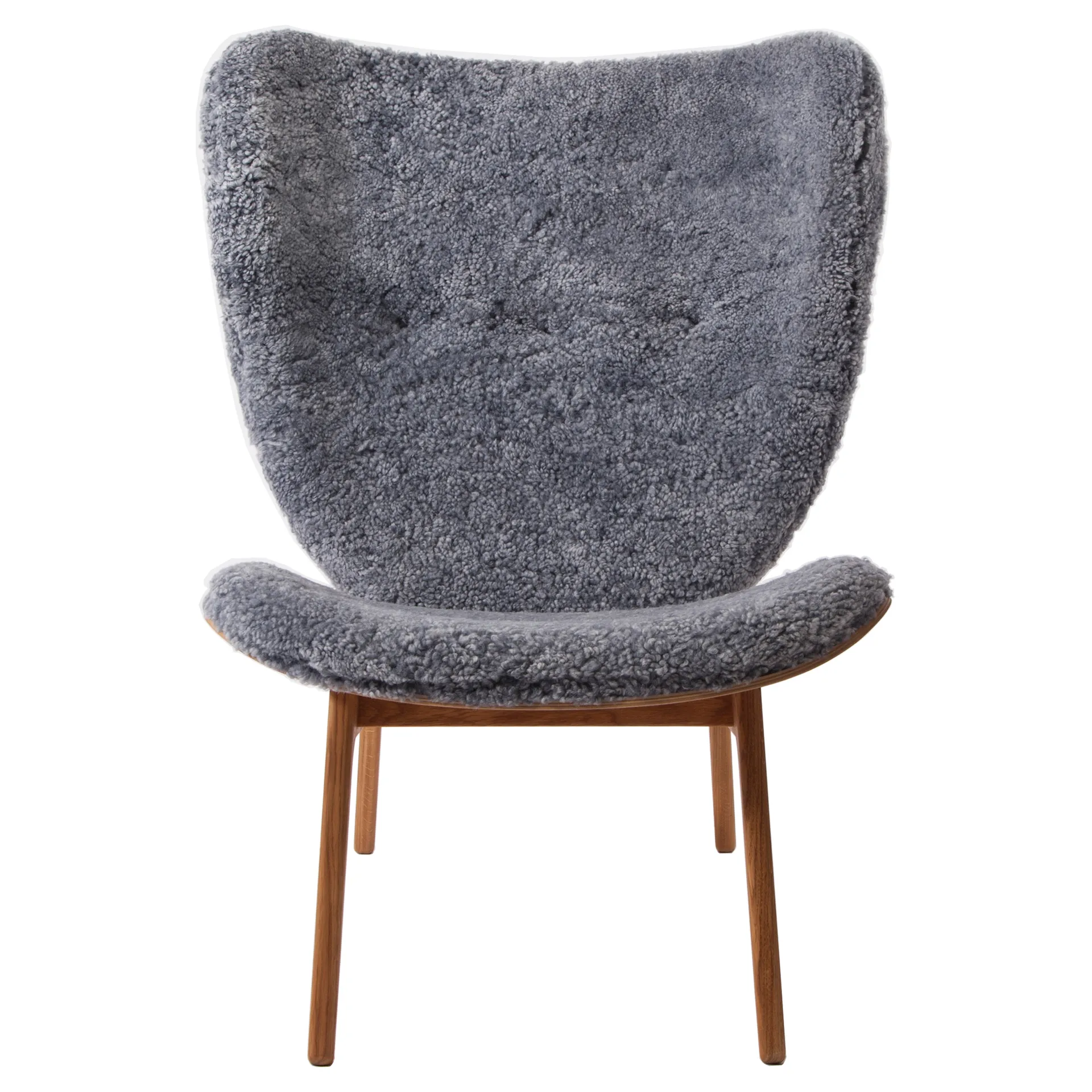 Sillón Elephant sheepskin roble, Graphite NORR11