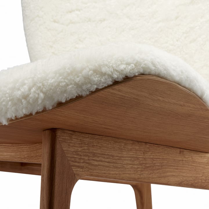 Sillón Elephant sheepskin roble, Off white NORR11