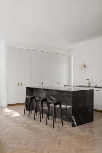 Taburete de bar NY11  - Roble ahumado oscuro, 75 cm - NORR11