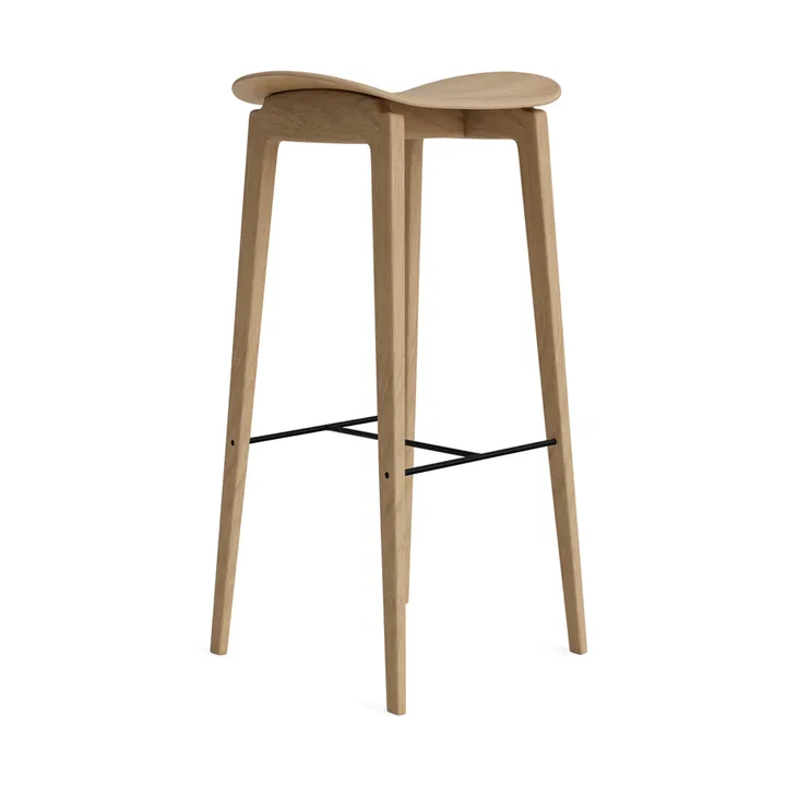 Taburete de bar NY11  - Roble natural, 75 cm - NORR11