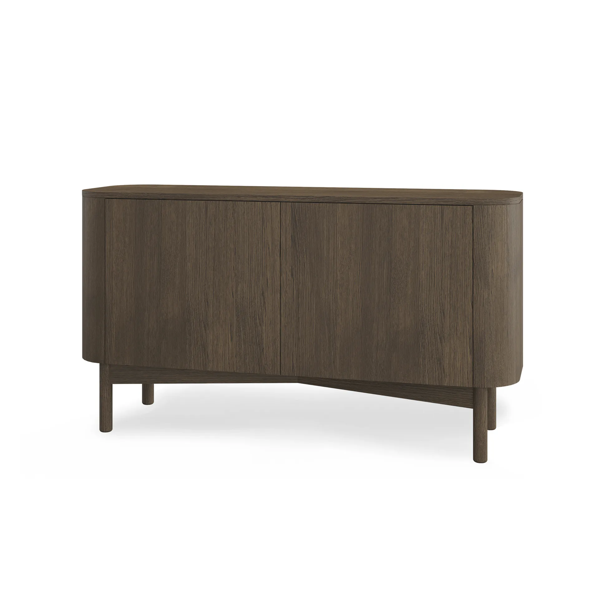 Aparador Loud long 146 cm, Smoked oak Northern