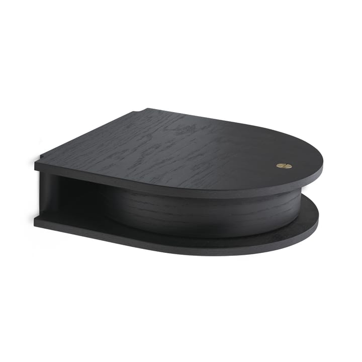 Caja colgante Valet small - Black painted oak - Northern