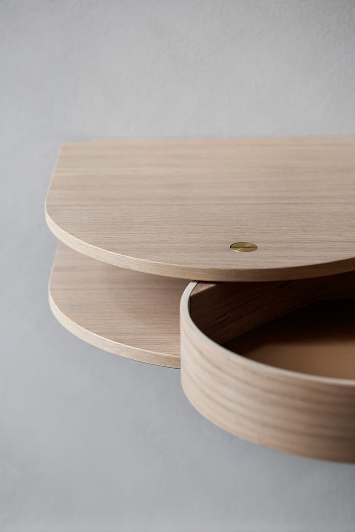 Caja colgante Valet small, Light oiled oak Northern