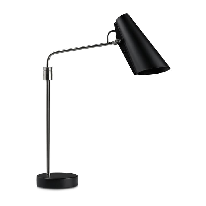 Lámpara de mesa Birdy swing - negro-acero - Northern