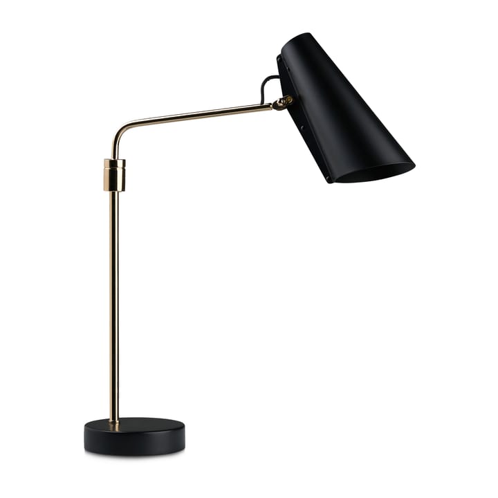 Lámpara de mesa Birdy swing - negro-latón - Northern