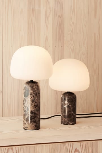 Lámpara de mesa Kin 40 cm - Brown marble - Northern