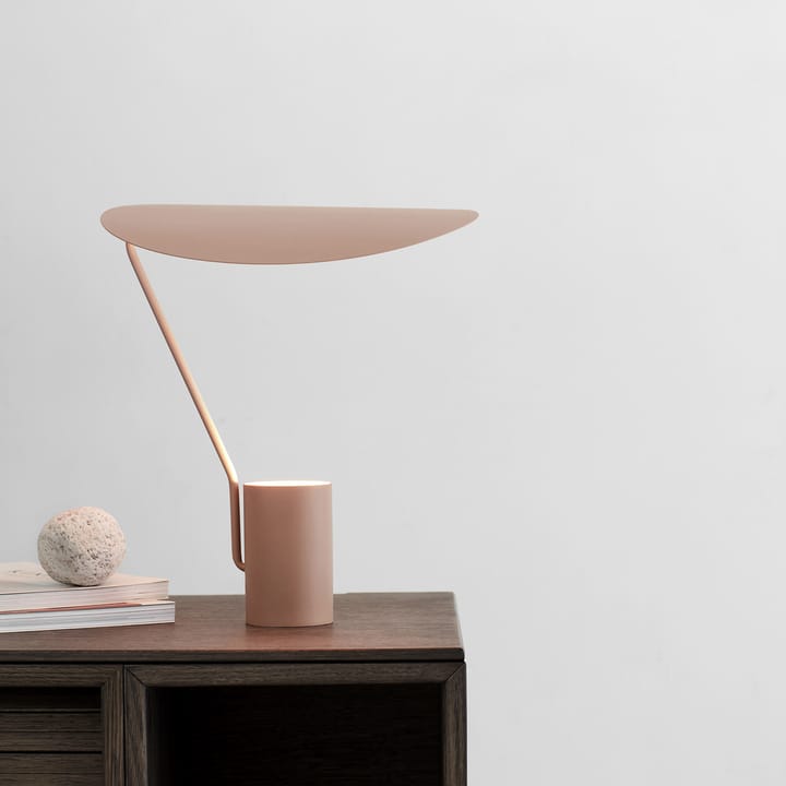 Lámpara de mesa Ombre, beige cálido Northern