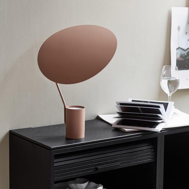 Lámpara de mesa Ombre, beige cálido Northern