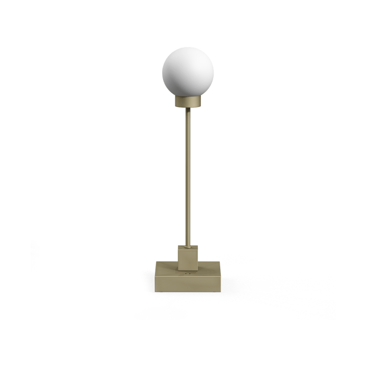 Lámpara de mesa portátil Snowball 33 cm - Grey beige - Northern