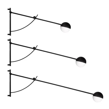 Lámpara de pared Balancer - negro - Northern