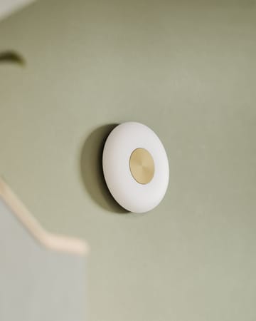 Lámpara de pared Glint Ø25 cm - Vidrio opal blanco - Northern
