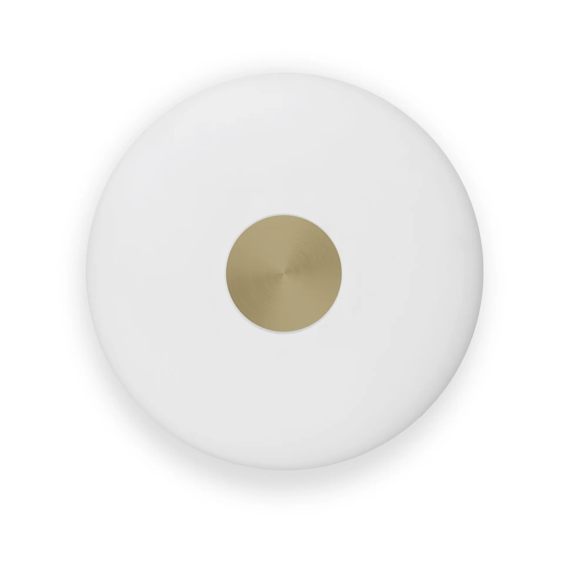 Lámpara de pared Glint Ø36 cm, Vidrio opal blanco Northern