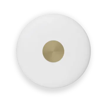 Lámpara de pared Glint Ø36 cm - Vidrio opal blanco - Northern