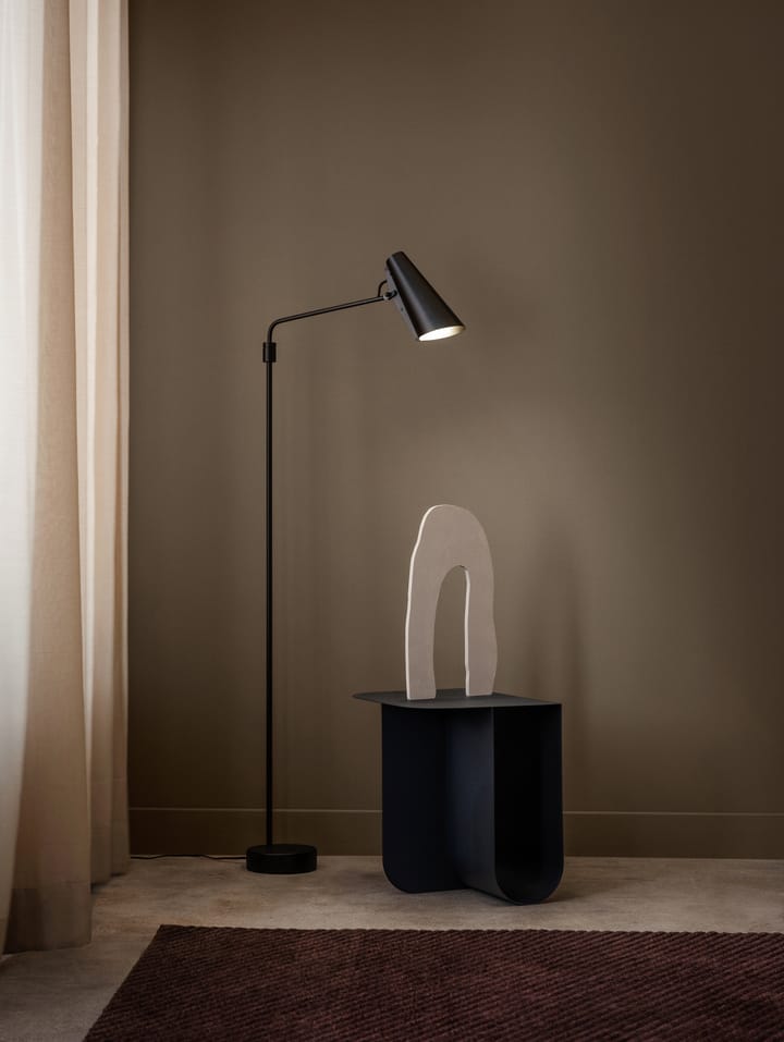 Lámpara de pie Birdy swing, negro-negro Northern