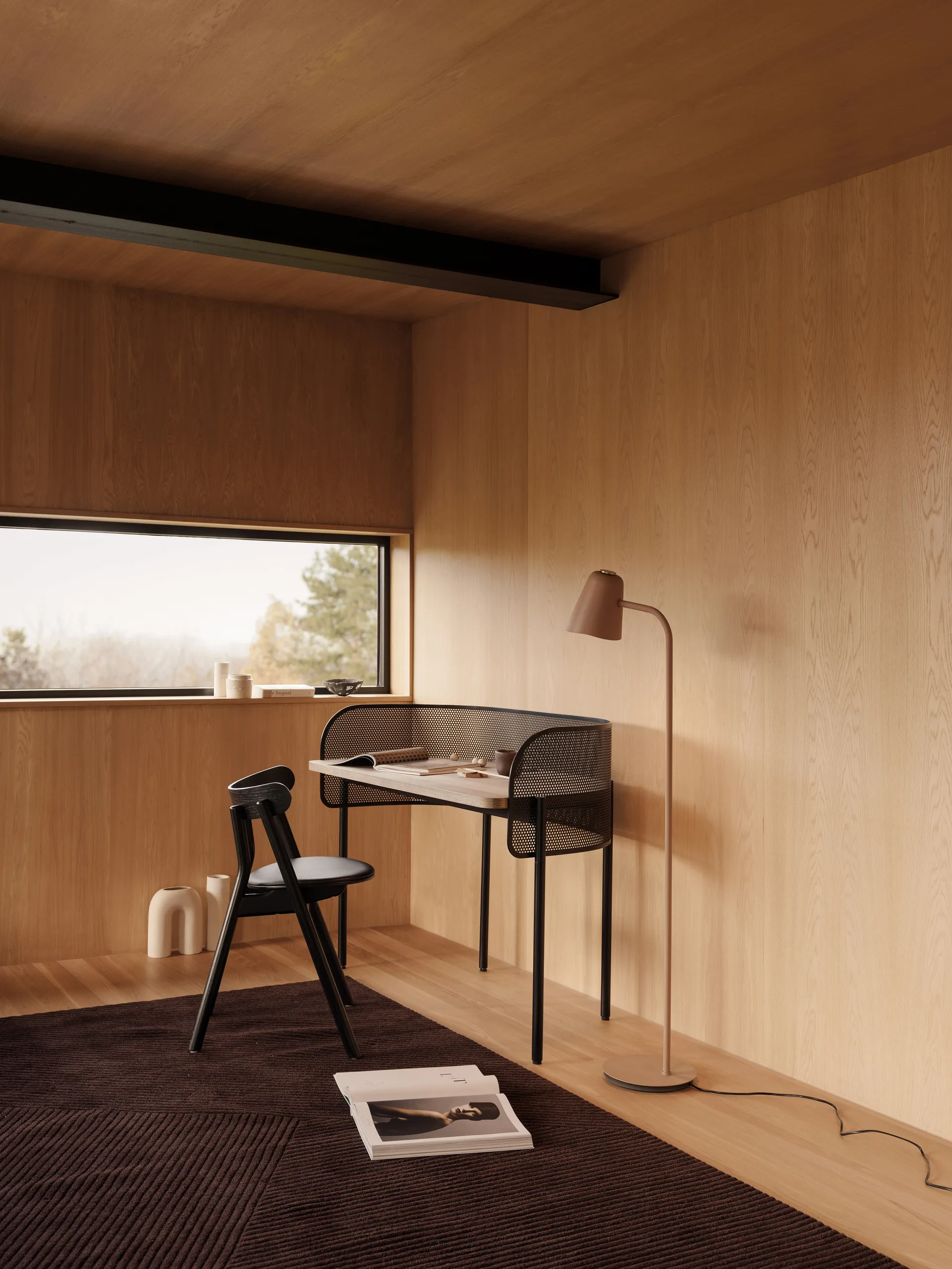 Lámpara de pie Me Dim, Warm beige Northern