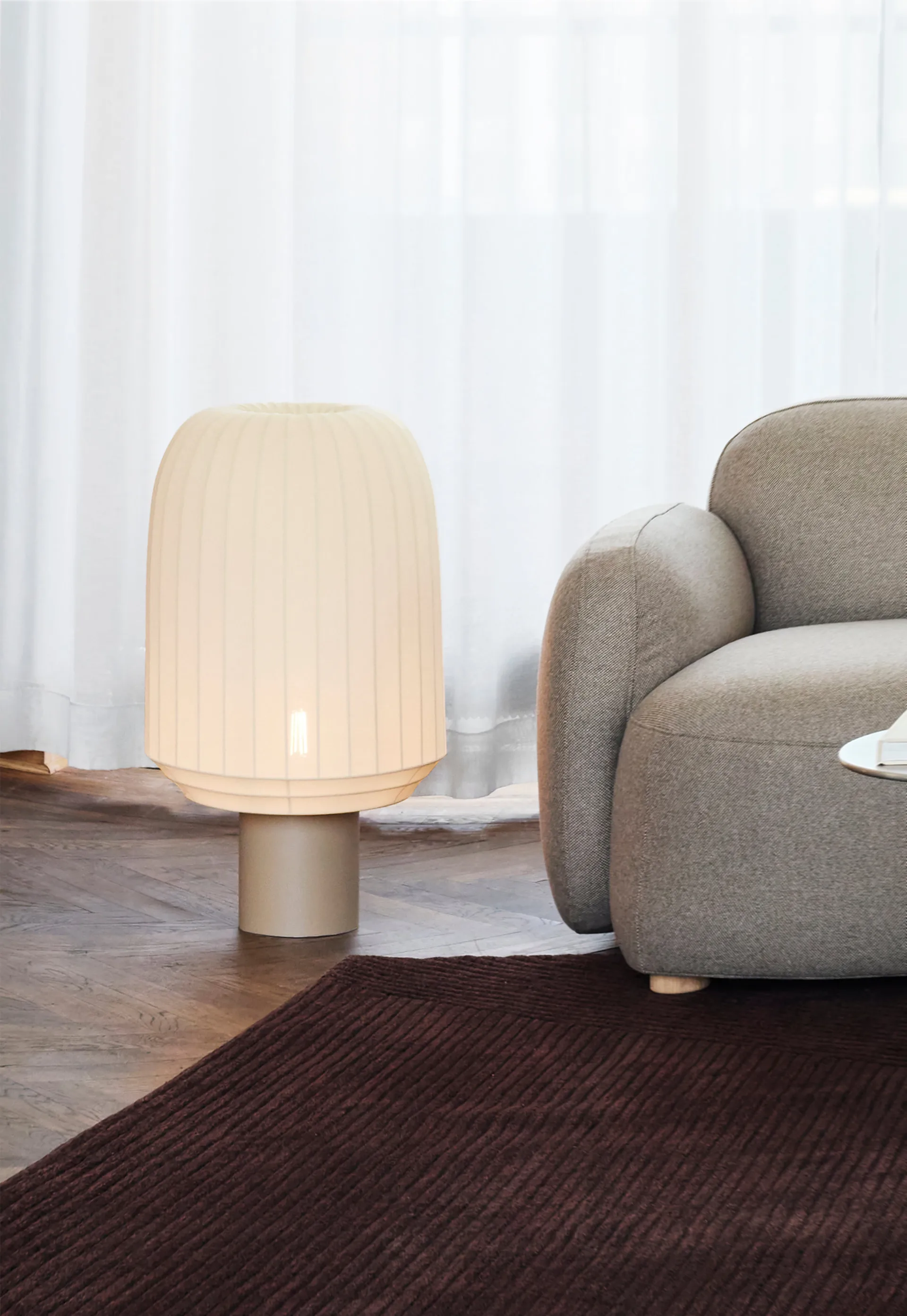 Lámpara de suelo Tradition 70 cm, White Northern