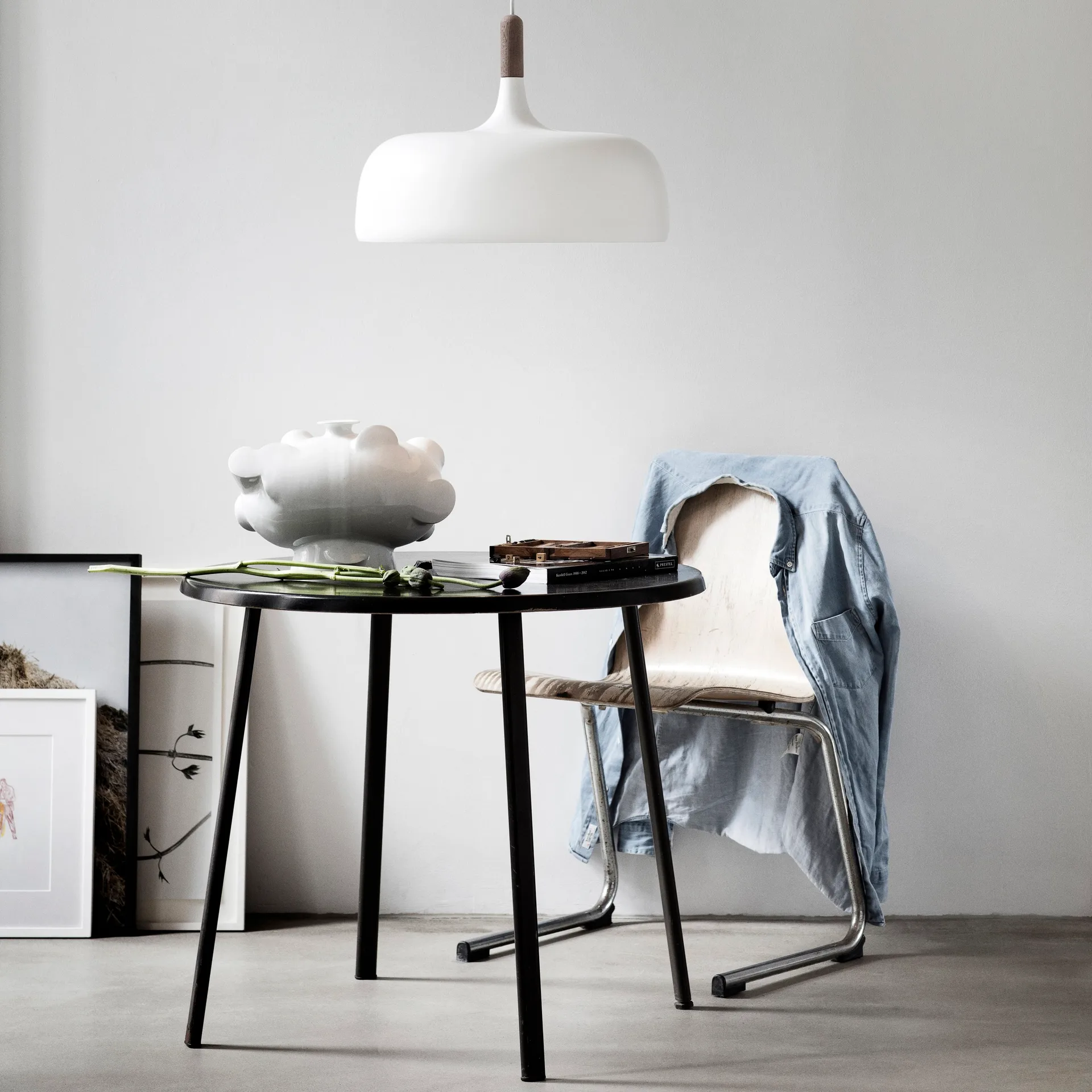 Lámpara de techo Acorn, blanco Northern