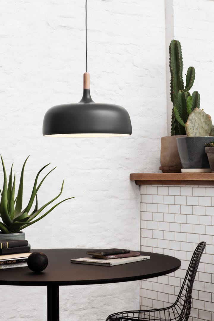 Lámpara de techo Acorn, negro mate Northern