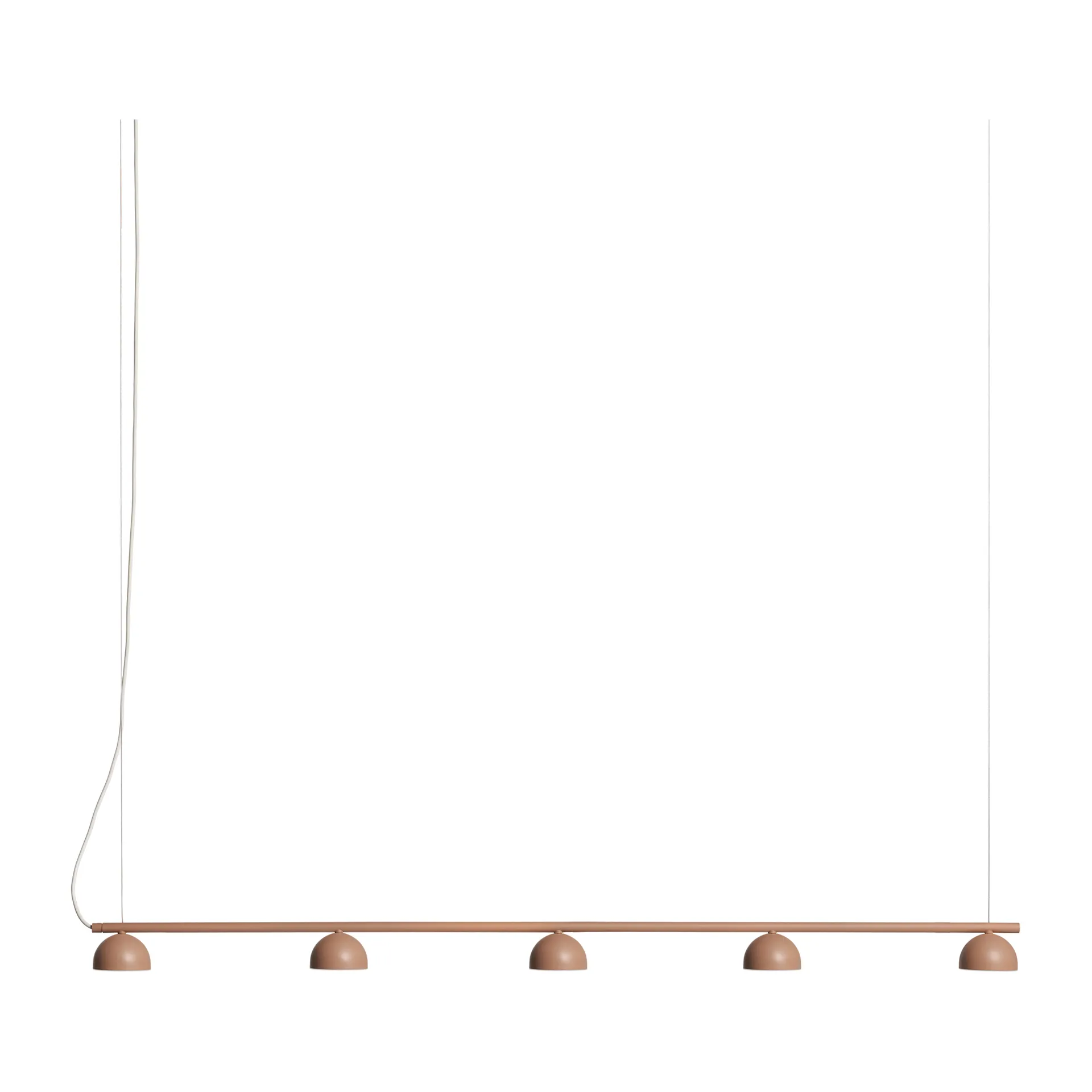 Lámpara de techo Blush Rail 5, Warm beige Northern