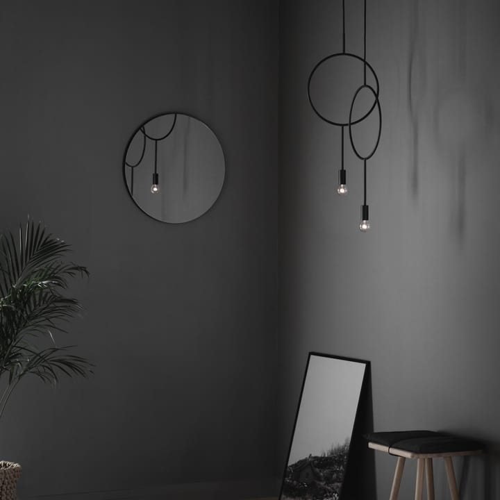 Lámpara de techo Circle, negro Northern
