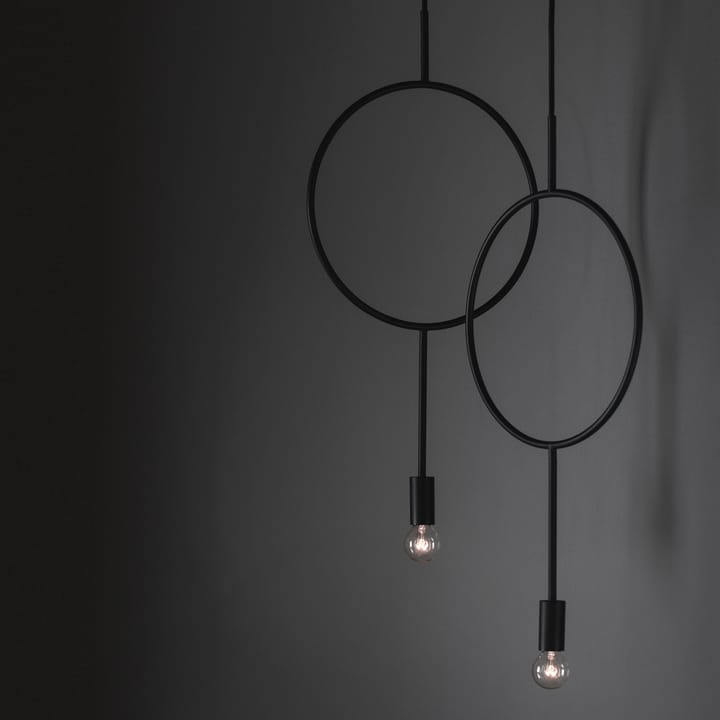 Lámpara de techo Circle, negro Northern