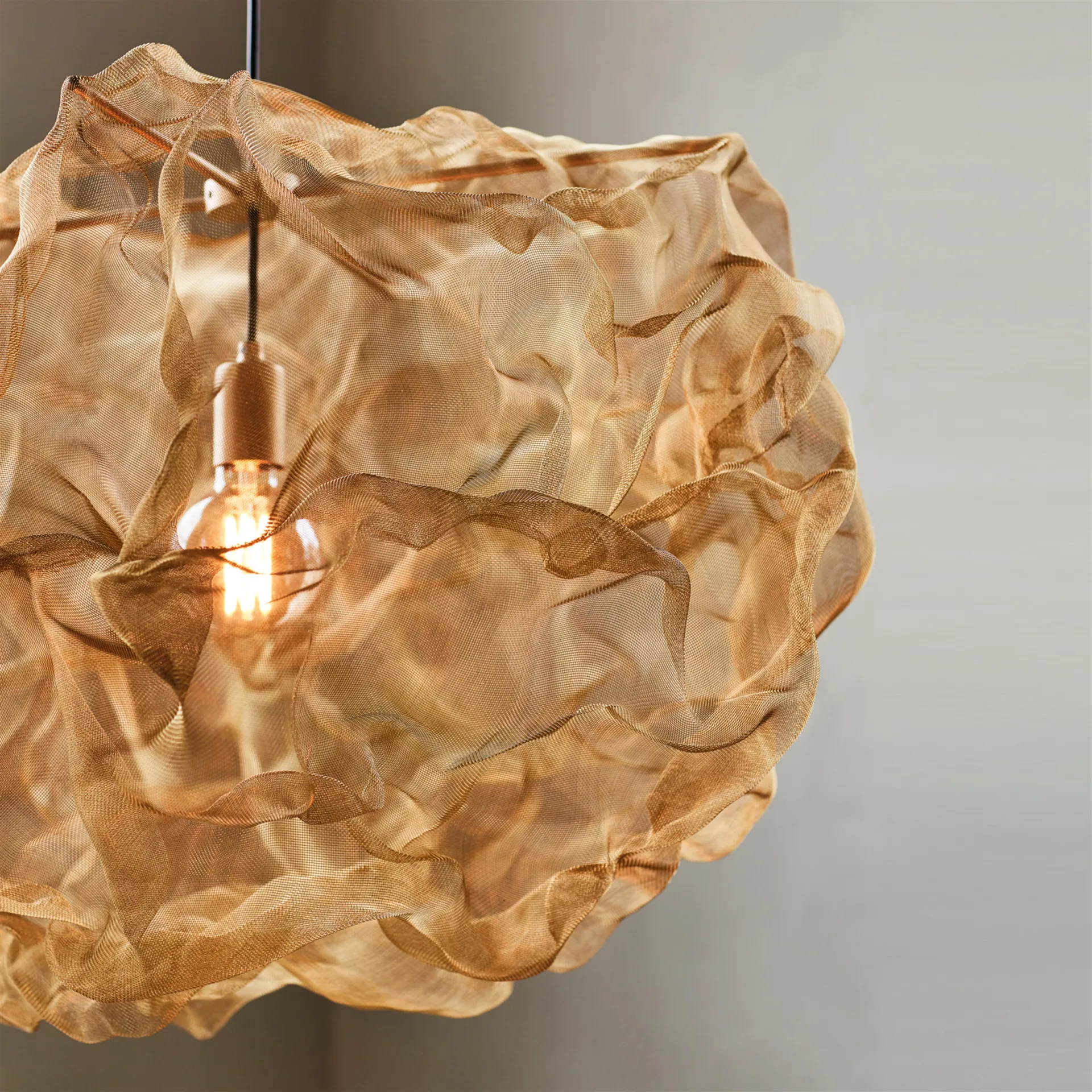 Lámpara de techo Heat, latón Northern