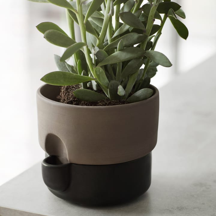 Maceta autorriego Oasis S Ø15 cm, Negro Northern