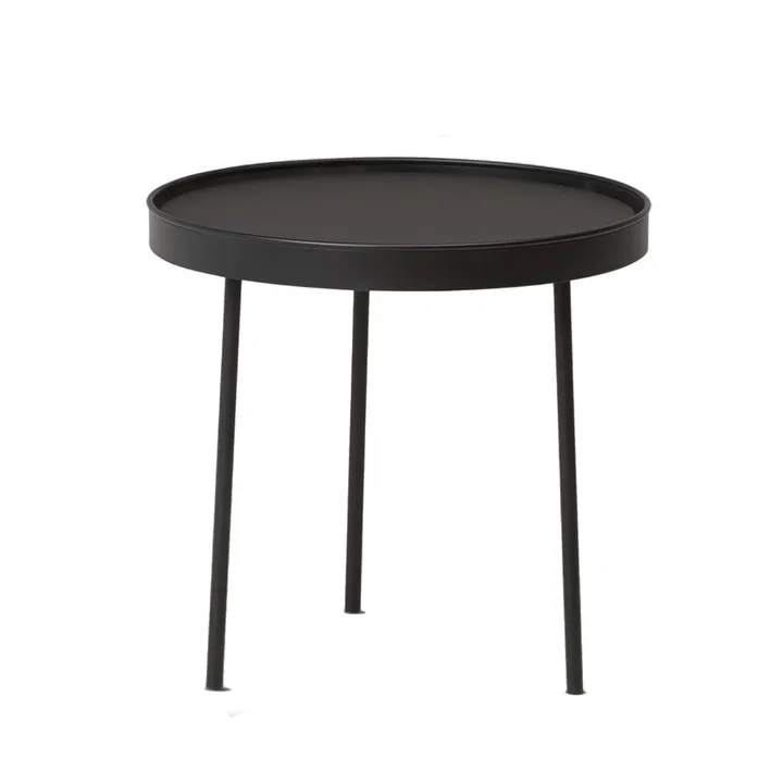Mesa de centro Stilk negra medium Ø44 cm H: 42 cm - Northern