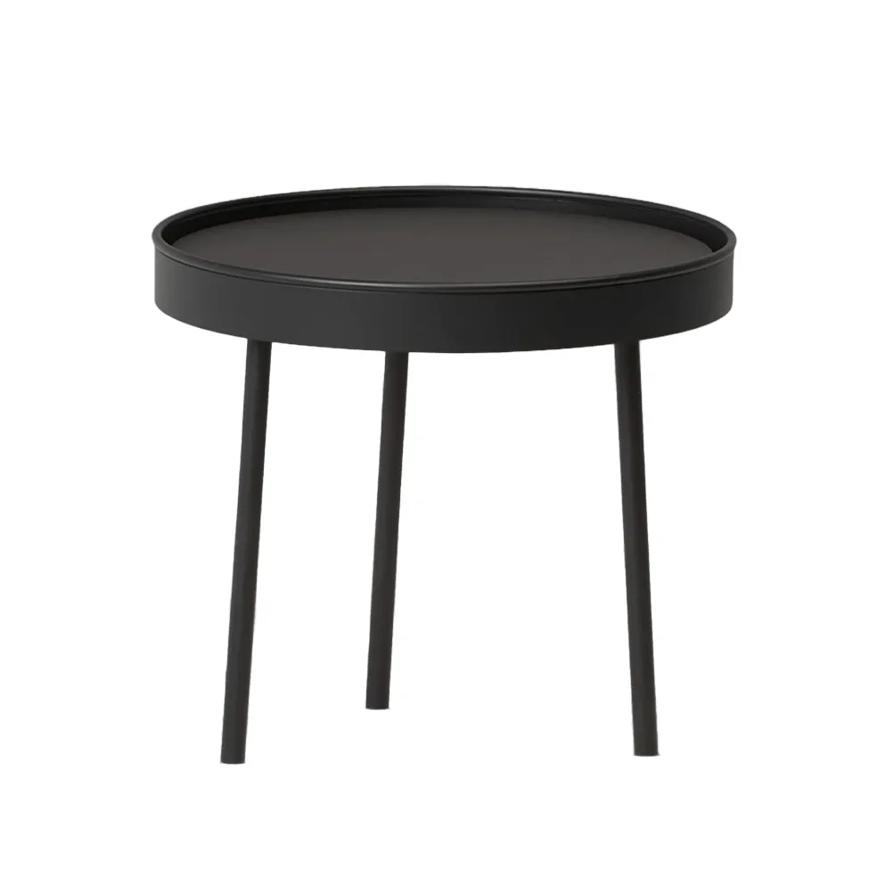 Mesa de centro Stilk negra small Ø34 cm H: 34 cm,  Northern
