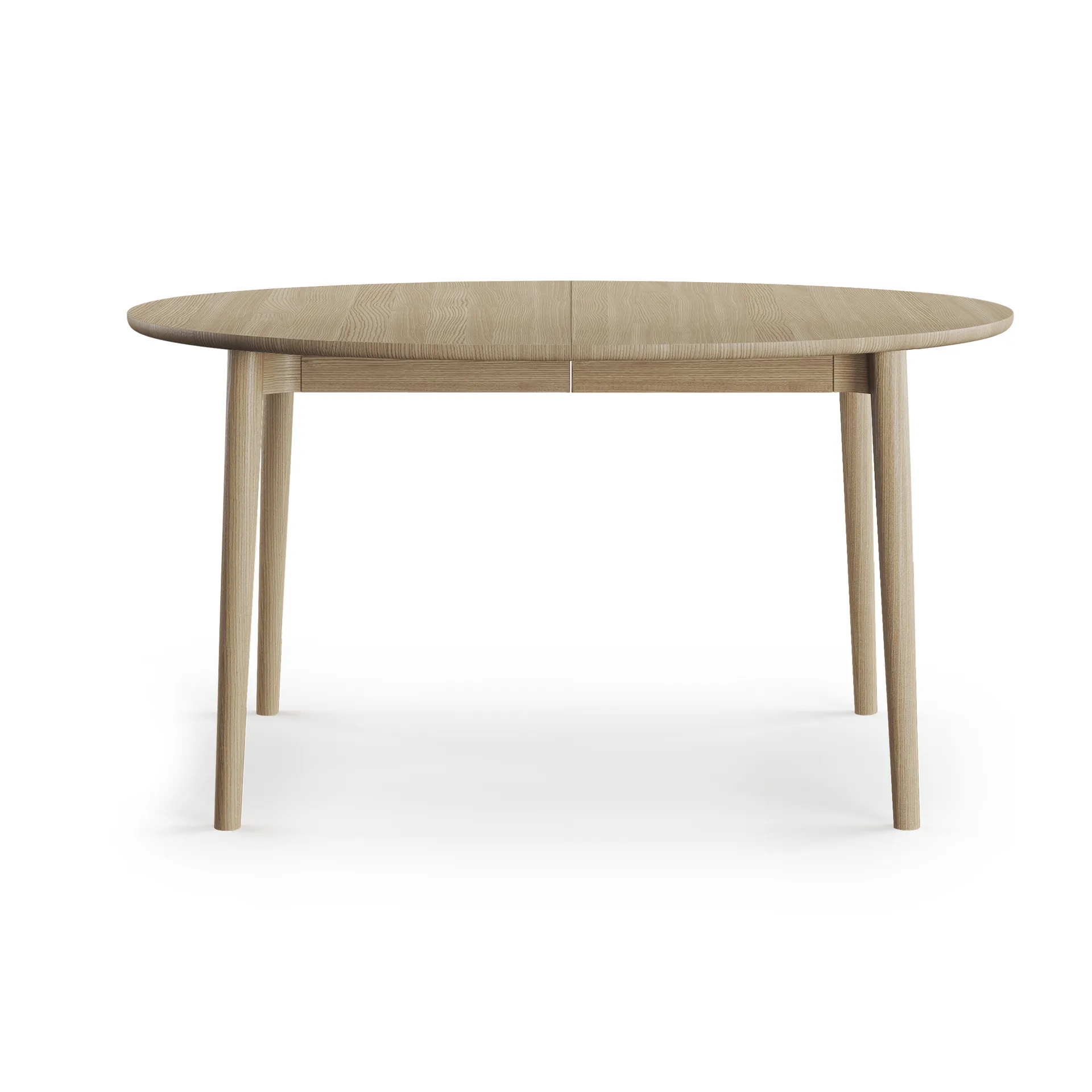 Mesa extensible Expand Ø140 cm, Roble aceitado claro Northern