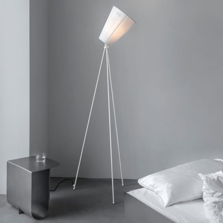 Pantalla para lámpara de pie Oslo Wood, blanco Northern