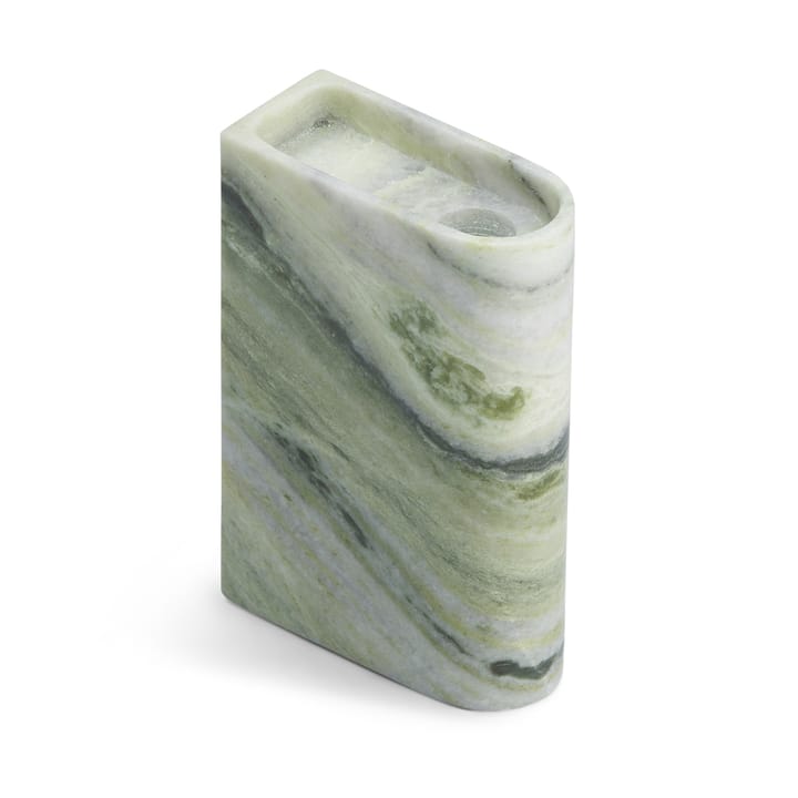 Portavelas Monolith medium - Mixed green marble - Northern