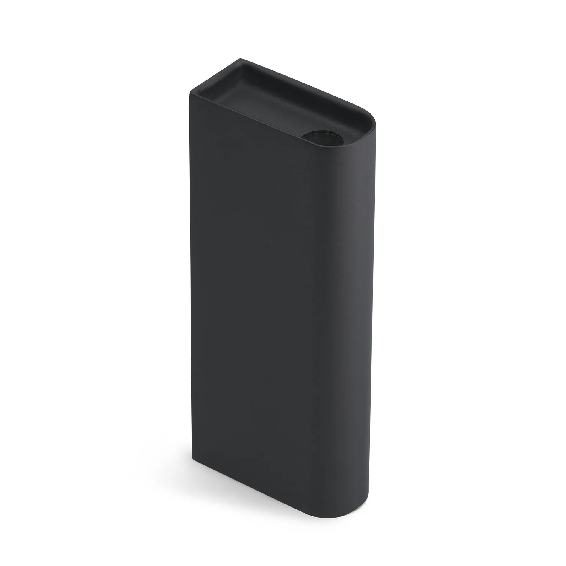 Portavelas Monolith tall, Black Northern