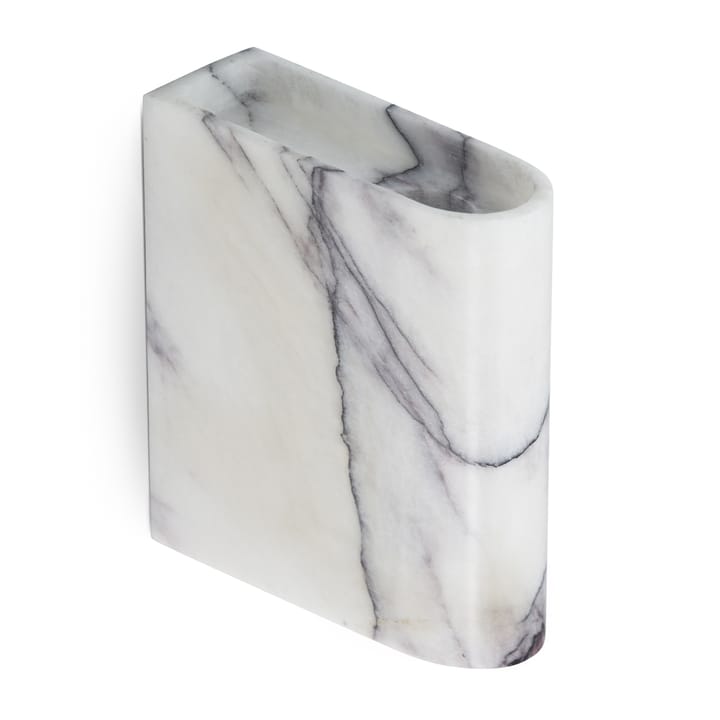 Portavelas pared Monolith - Mixed white marble - Northern