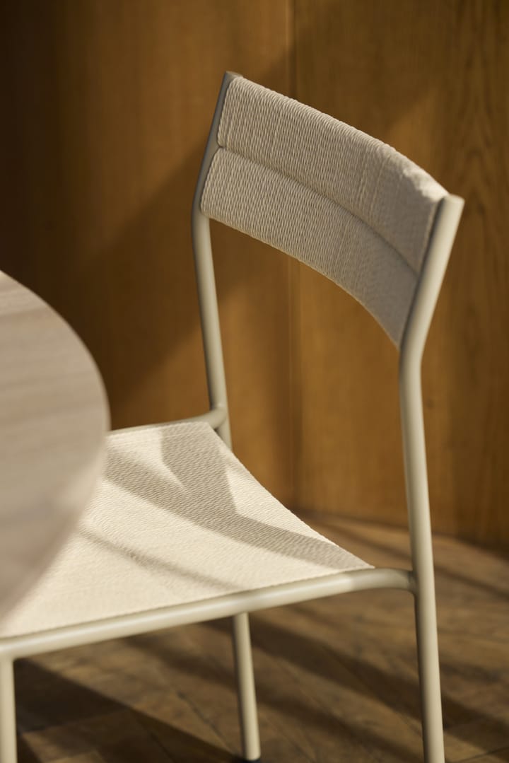 Silla Vev, Grey beige-natural rope Northern