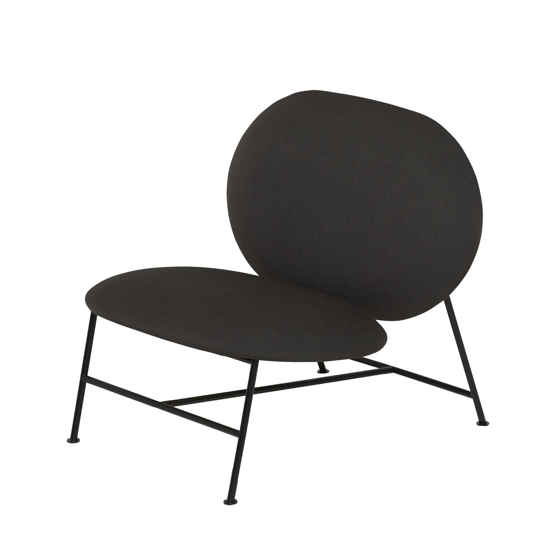 Sillón Oblong, Gris oscuro Northern