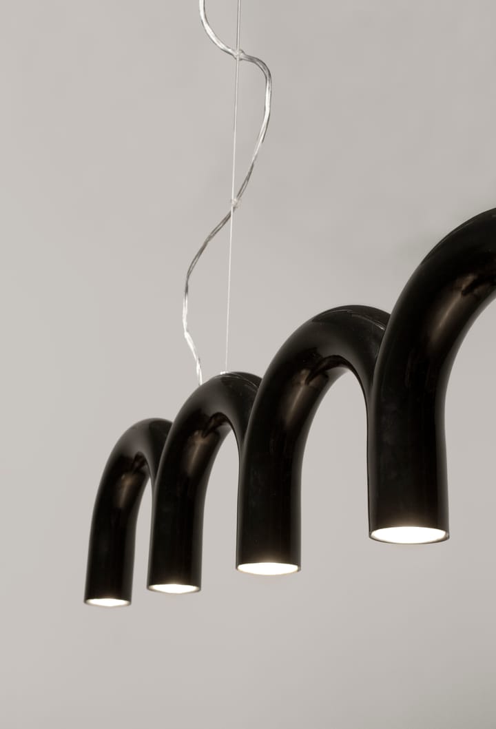 Lámpara colgante Arch 125,6 cm, Black Oblure