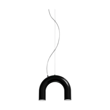 Lámpara colgante Arch Single - Black, 25,5 cm - Oblure