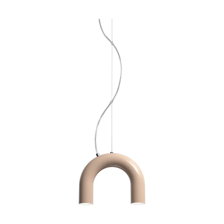 Lámpara colgante Arch Single - Nude, 25,5 cm - Oblure